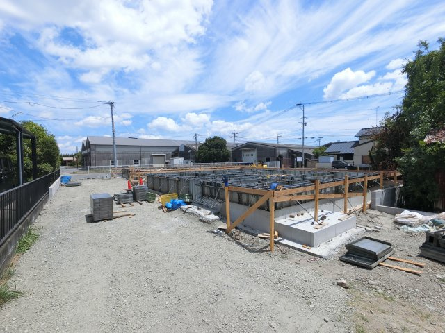 小城市小城町第6　1号棟の前面道路含む現地写真|前面道路含む現地写真です