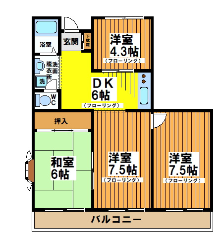 【間取り】 | 第二ハウス崔綜