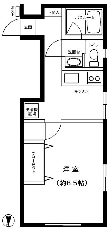 アズーロ戸田公園の間取り