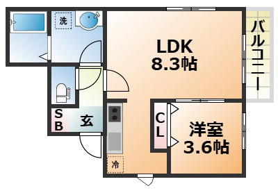NET-K大倉山の間取り