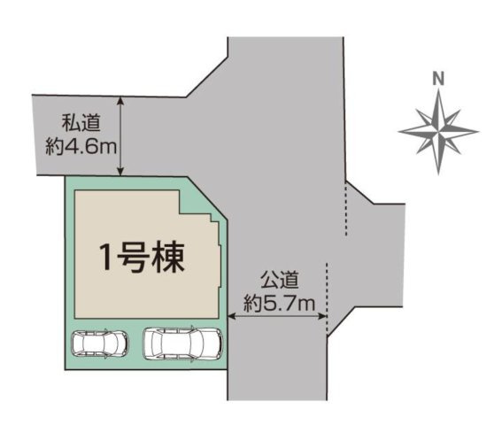 【区画図】 | ◇◆平塚市河内2丁目 新築戸建◆◇