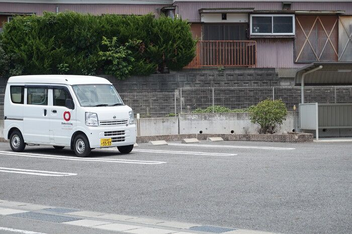 サニーコーストヒルズの駐車場