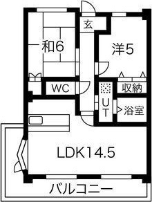 グランメール香久山の間取り