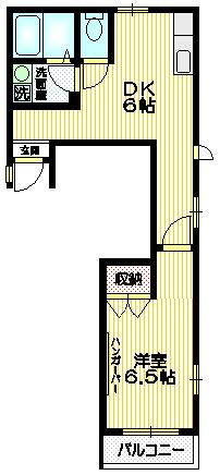 プチメゾン　コハの間取り|★明るい角部屋★