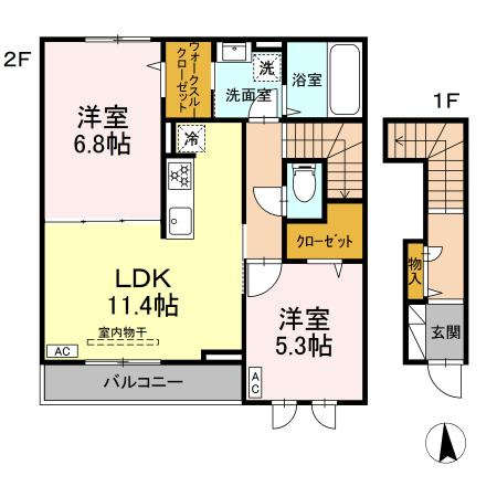 【間取り】 | Studie
