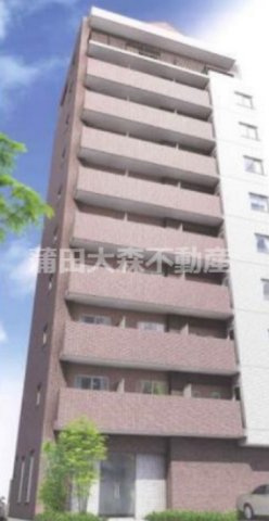 バージュアル大森の外観パース