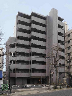 【外観】 | ルーブル中野沼袋弐番館 | 鉄筋コンクリート造のがっしりした建物。