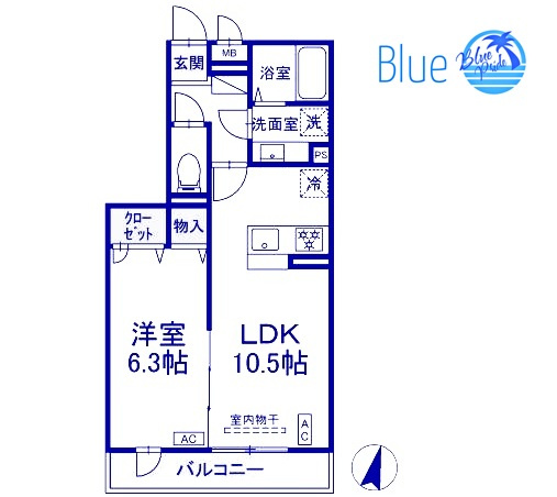 【間取り】 | D'Tribute横濱鶴見