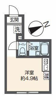 グローリア北千住の間取り