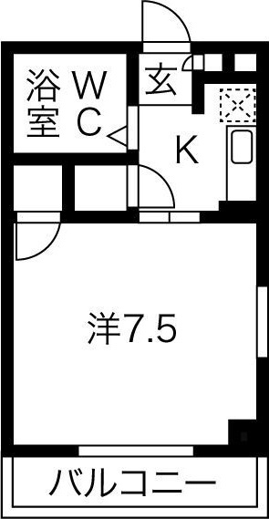 ピュアササキの間取り
