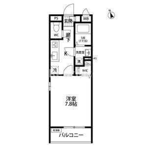 リコルテ　ヴェルソーの間取り
