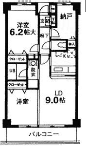 【間取り】 | ガーデン有川 | 間取りです。