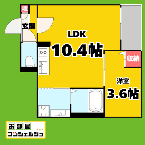 Jack meikoⅠの間取り