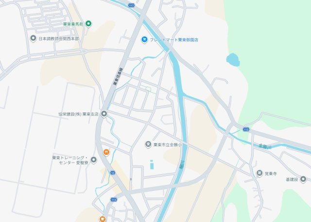 ★栗東市御園　第1期　新築一戸建ての地図