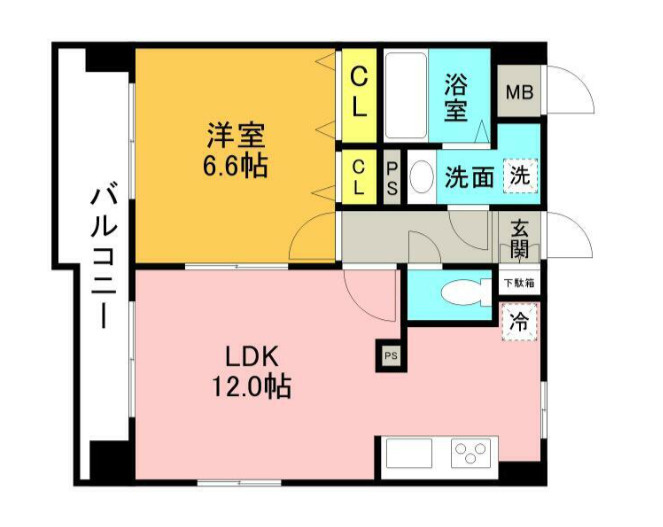 プロニティ浅草の間取り