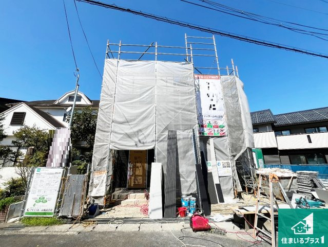 栗東市御園　第1期　新築一戸建ての外観|現在建築中！落ち着いた街並みで新生活を始めることが出来そう！周辺の物件も併せてご紹介させて頂きます！
