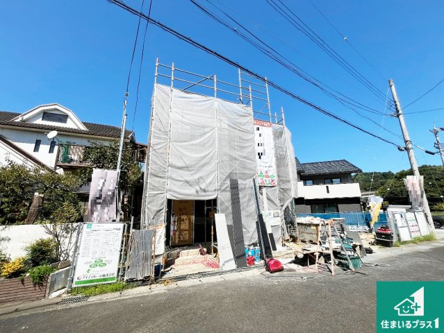 栗東市御園　第1期　新築一戸建ての外観|現在の進捗状況です！順調に作業進行中、完成が待ち遠しいです！詳細の間取り等、お気軽にお問い合わせください！