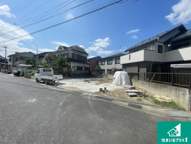 栗東市御園　第1期　新築一戸建ての外観|周辺は落ち着いた街並みの住宅地！子育てがしやすい住環境です！まだ未完成ですが、現地でしかわからない事もございます。是非一度ご覧ください。