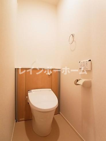 富士見市ふじみ野東３丁目のアパートのトイレ
