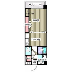 ミカエル・２１の間取り|３０．４平米