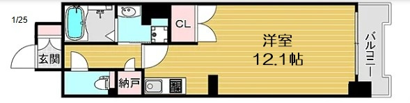 【間取り】 | セイシア大拓26