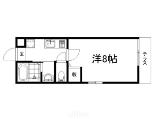 【間取り】 | アヴニール京都墨染