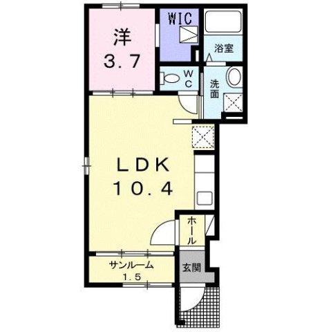 フローリッシュの間取り