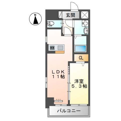 グランエッセの間取り