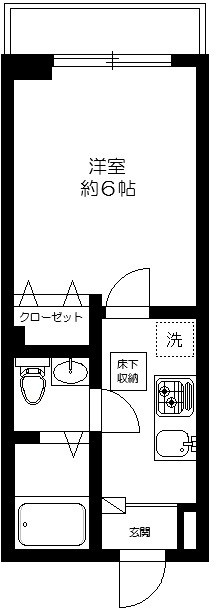 代々木パークハイムの間取り