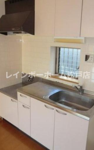 グランド・カオルⅠのキッチン|※同建物別部屋参考写真です。　現況優先です
