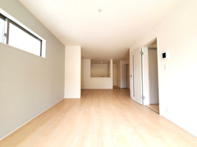 八潮市　八潮7丁目　新築戸建　全2棟の居間・リビング|施工例です