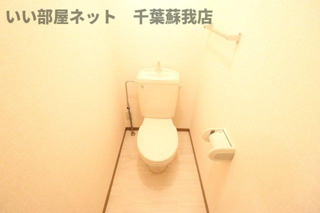 ヴェルドパーク　Ｂのトイレ|コンパクトで使いやすいトイレです