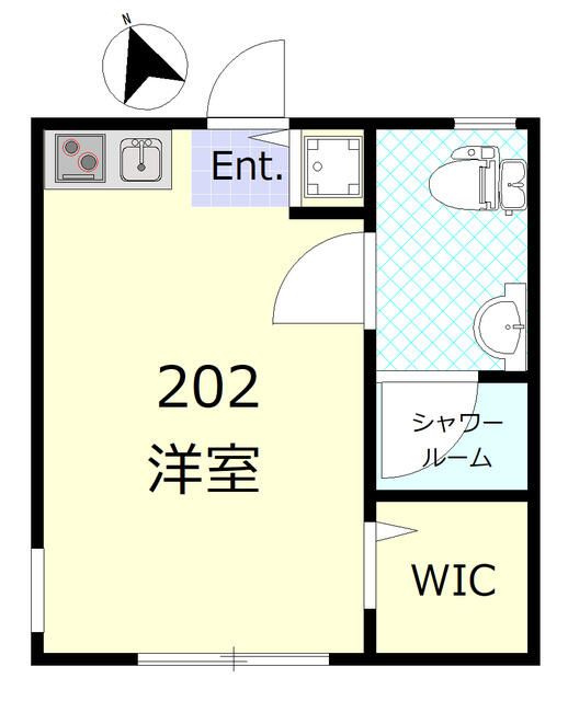 エルカミーノ横浜山手の間取り