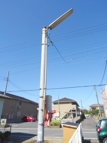 レスポワールＢのその他共用部分|敷地内街灯