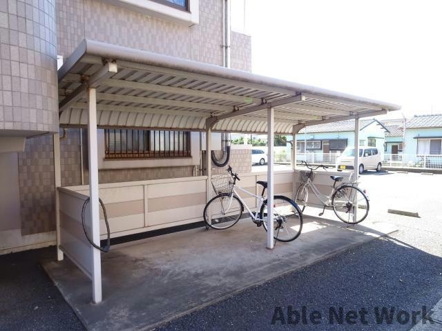 レスポワールＢのその他共用部分|駐輪場