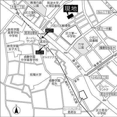 【地図】 | ガーデンビレッジ小石川