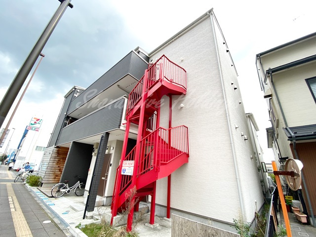 茅ヶ崎市十間坂２丁目のアパート