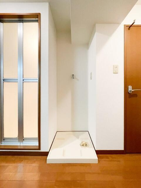 ステージファースト慶應三田の設備|室内洗濯機