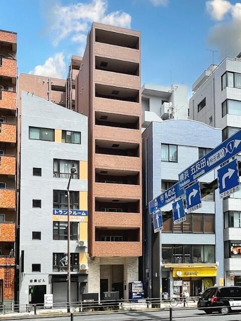 ステージファースト慶應三田の外観|外観もきれいです