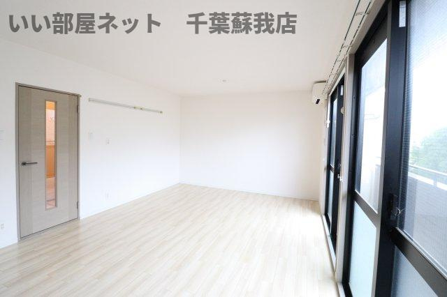 ドリームマウンテン　Ｄの居間・リビング|TVモニターホン付きでセキュリティ面も安心！