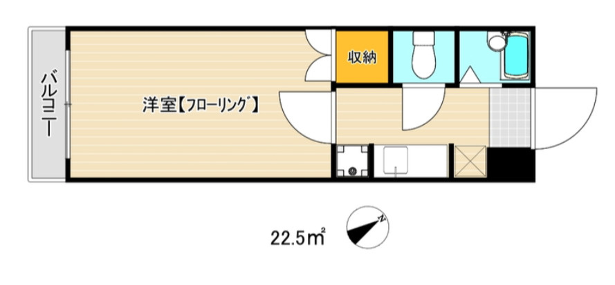 ロワールハイツ【キャッシュバック対象物件】の間取り