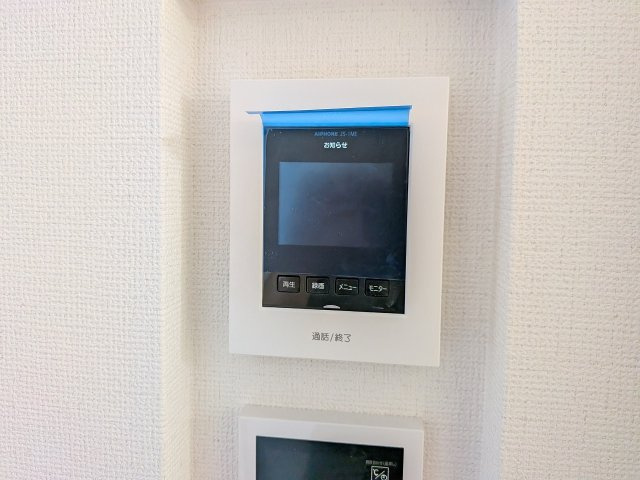 八王子市　楢原町　新築一戸建て　４期のセキュリティ|～TVモニター付インターホン　訪問者の確認に便利です～