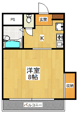 パスコ行徳の間取り