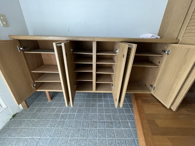 白子町古所戸建の収納