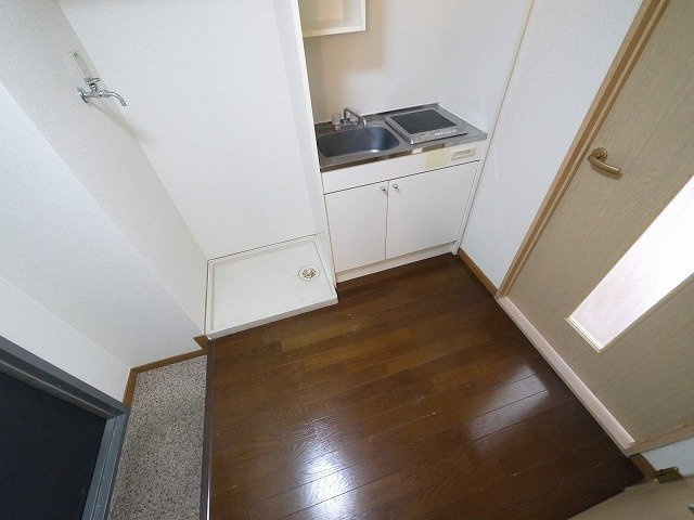 レオパレスイケダのキッチン|使いやすいキッチンです