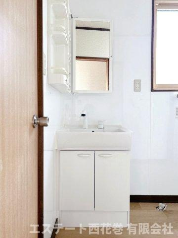 アイ貸家の独立洗面台