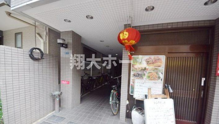シントミプラザ稲荷町のエントランス
