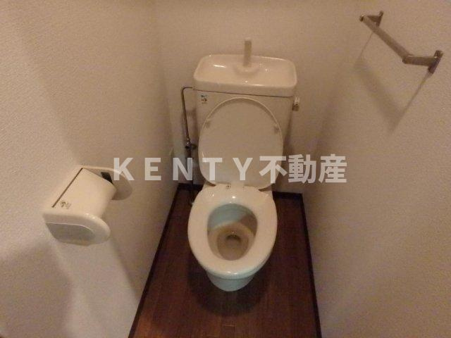 【トイレ】 | パークウェル大井町 | 落ち着いた色調のトイレです
