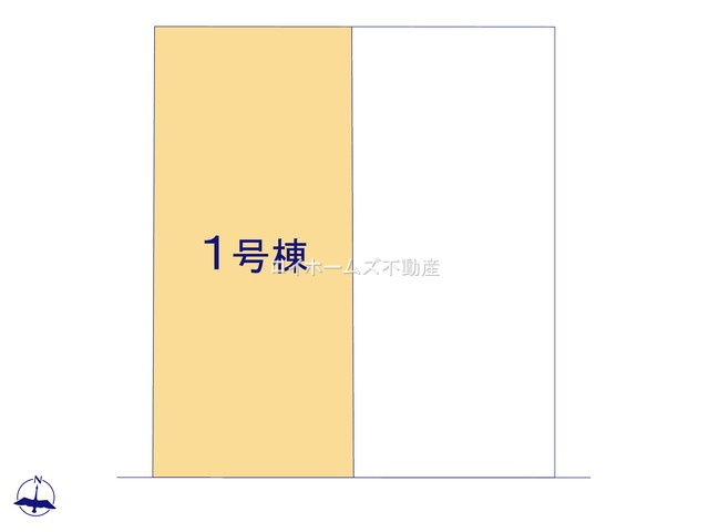 【区画図】 | 名古屋市中村区深川町３丁目27-2『仲介料無料』新築戸建て | 1号棟