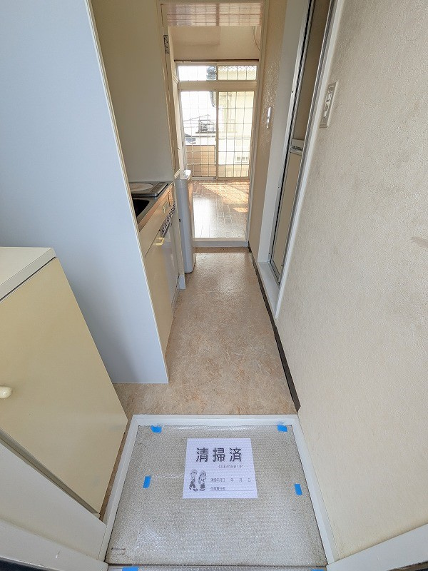 ロジュマン木崎の玄関